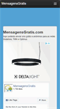 Mobile Screenshot of mensagensgratis.com
